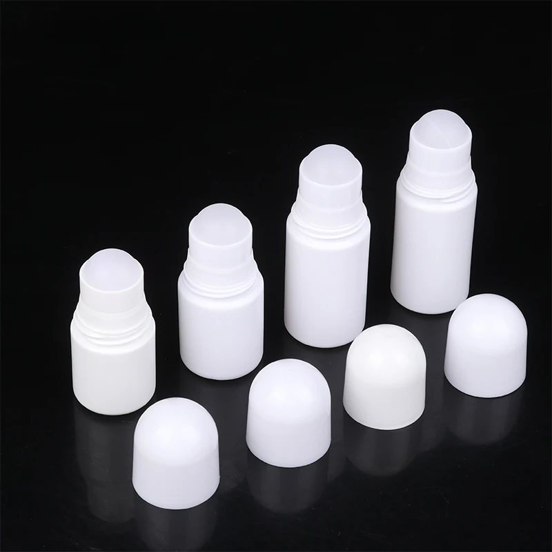 25/30/50/60ml Plastic Roller Ball Essential Oil Sub-bottling Mist Container Travel Refillable Bottle DIY Deodorant Accessories