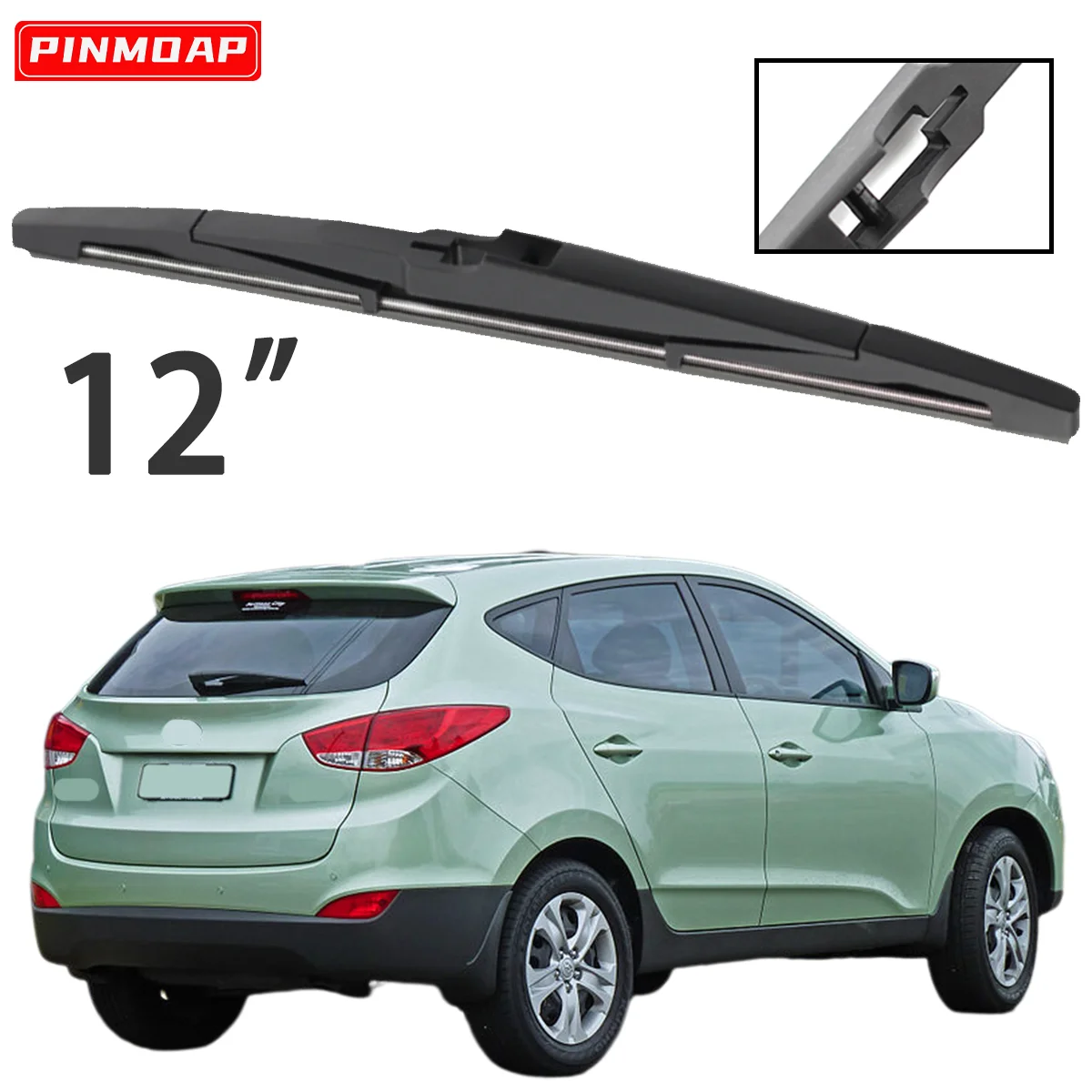1pc 12'' For Hyundai Ix35 2010-2015 Tucson Lm Rear Wiper Windshield Windscreen Rear Wiper Blade Car Accessories Accsesories