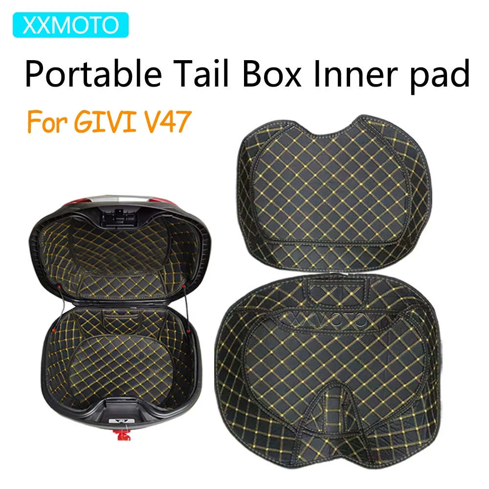 For Givi V47 V 47 Motorcycle Rear Trunk Case Liner Tail Luggage Box Inner Protector V47 Lining Bag Protection