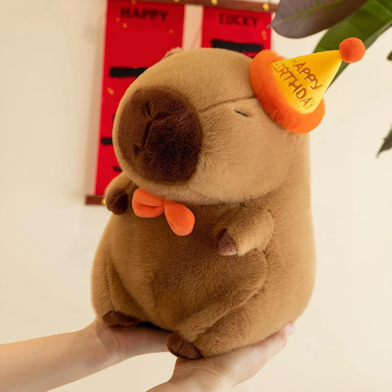 Schattige Capibara Knuffel Simulatie Knuffel Knuffels Capibara Schildpad Rugzak Kapibala Zacht Gevulde Kamer Decor Kid Speelgoed