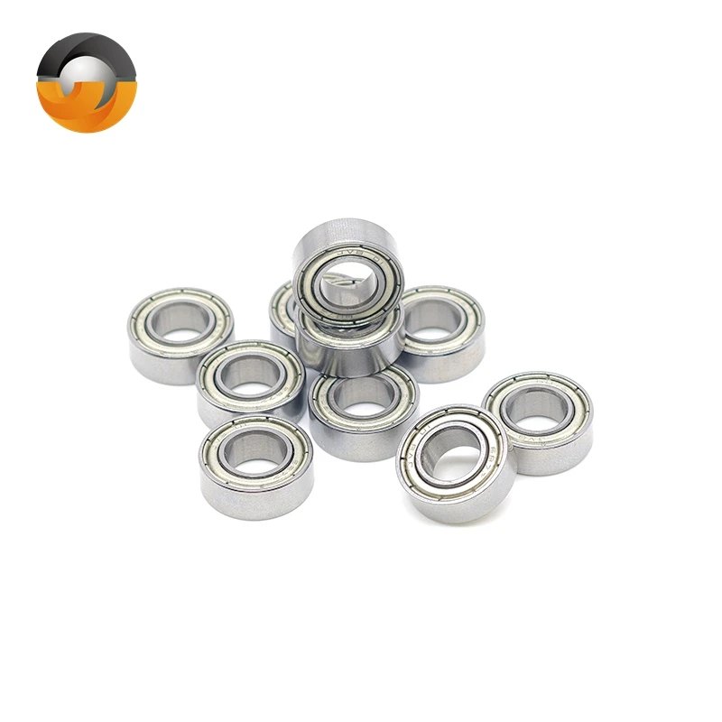 10Pcs 686ZZW4 Bearing 6x13x4mm Chrome Steel Double Shielded Miniature Ball Bearing High Speed Low Noise for 3D Printer Motor Fan