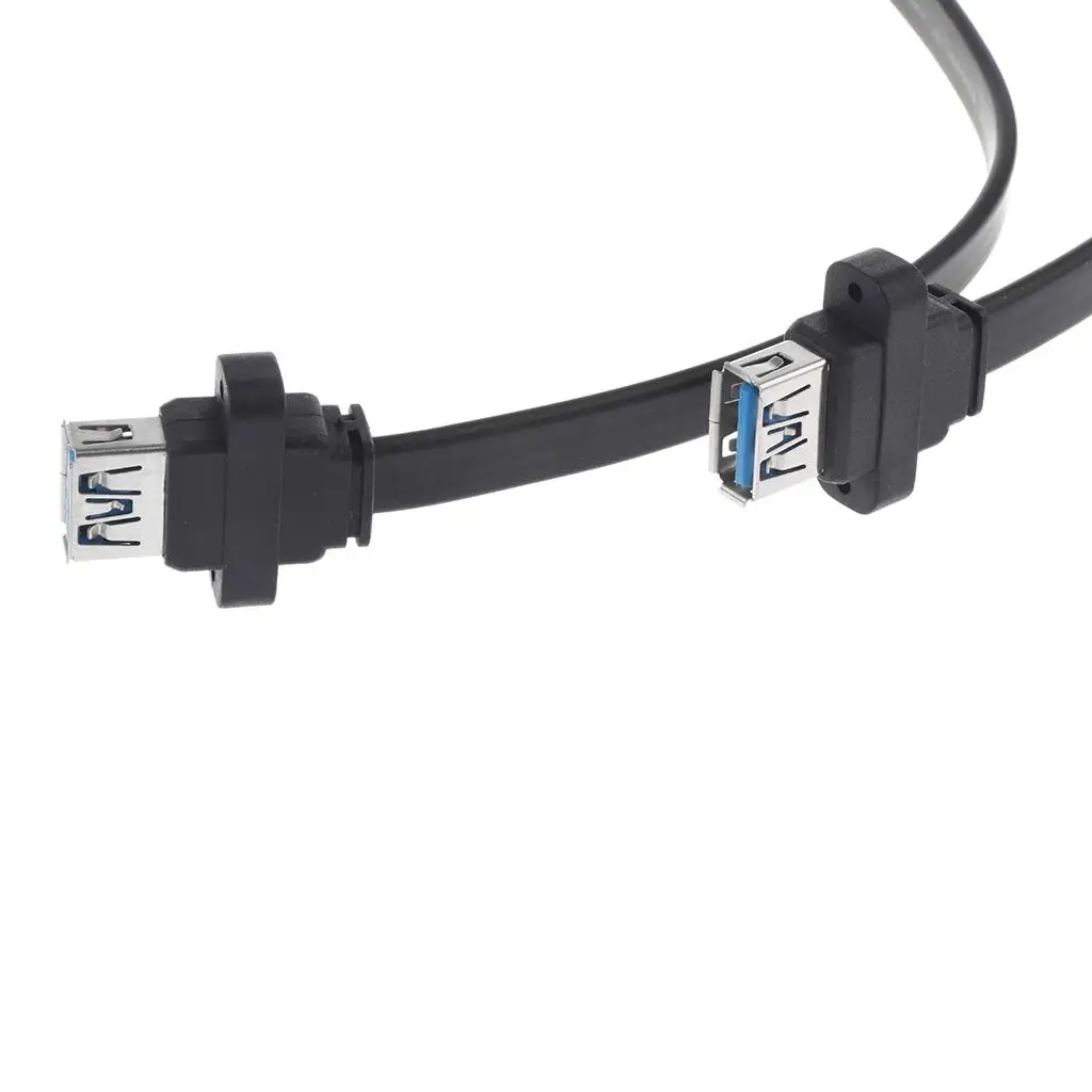 20pin USB Motherboard Cable Dual USB 3.0 Type a Female Connector Multiple Ports Y Cable for Computer Front Panel