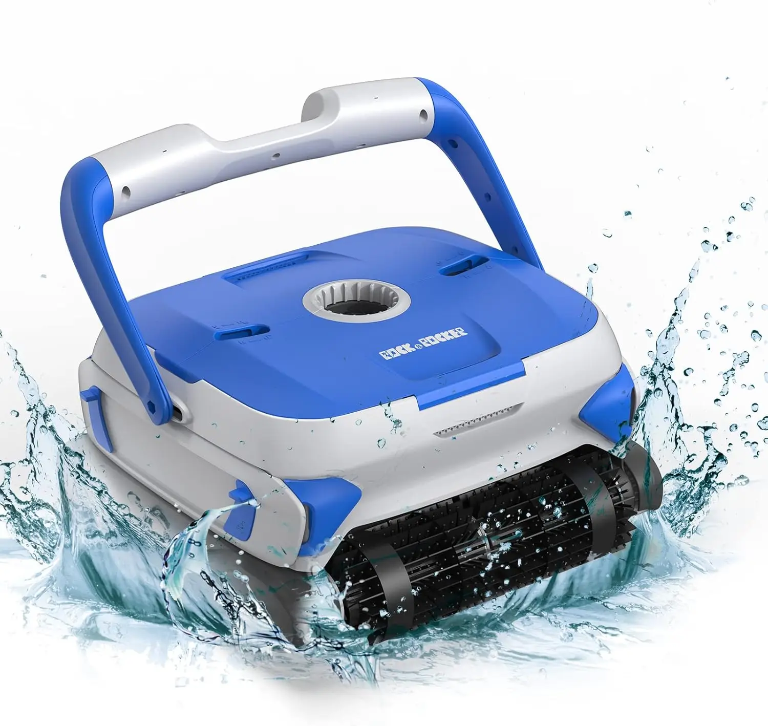 Automatic Pool Cleaner, Robotic Pool Vacuum Cleaner with Wall Climbing, Two Larger Filter Baskets