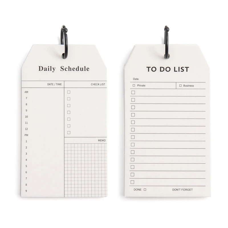 Wire Binding Daily Calendar Pad Schedule Planners Daily Planners Pad Organisers Dropship