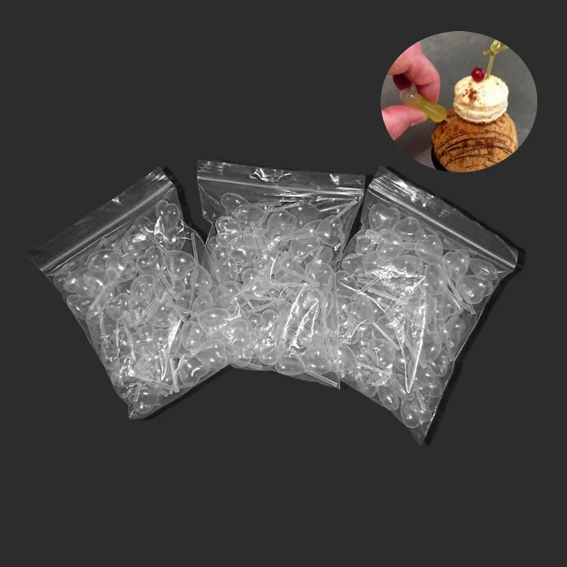 50Pcs/Bag 4ml Heart Shape Disposable Plastic Squeeze Transfer Pipettes For Strawberry Cupcake Ice Cream Chocolate Lab Dropper