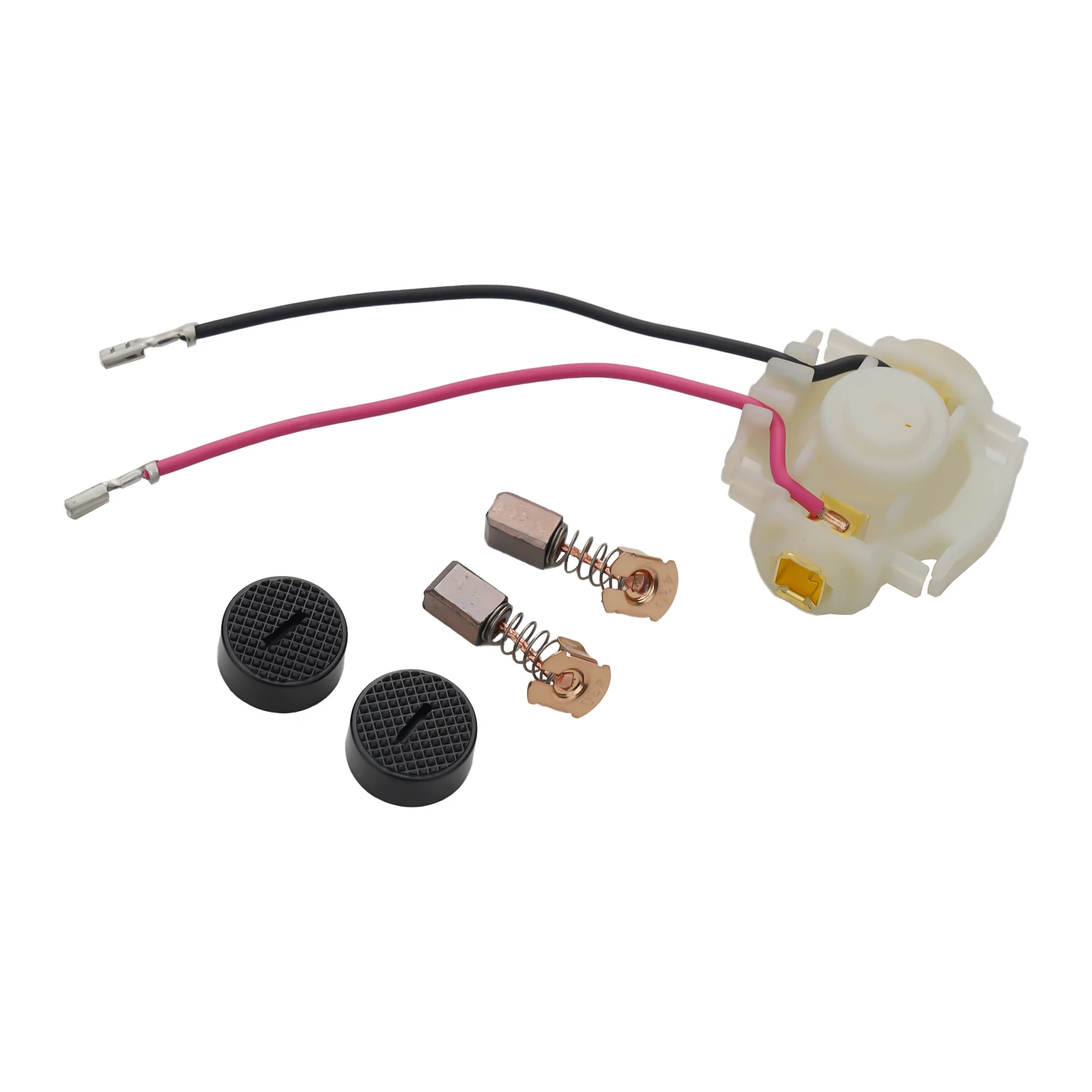 Brush Holder Cap Kit Carbon Brush BGA402 Plastic+Metal Power Tools Accessories BGA450 BGA452 BGD800 BGD801 BJS161