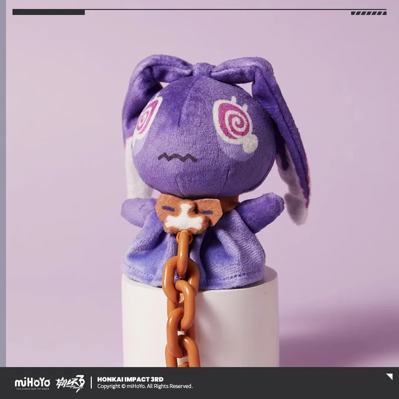 [Genuine] Anime Pendant Honkai Impact 3rd Theresa Apocalypse Plush Keychain Stuffed Bag Pendant Cartoon Cosplay Halloween Gifts