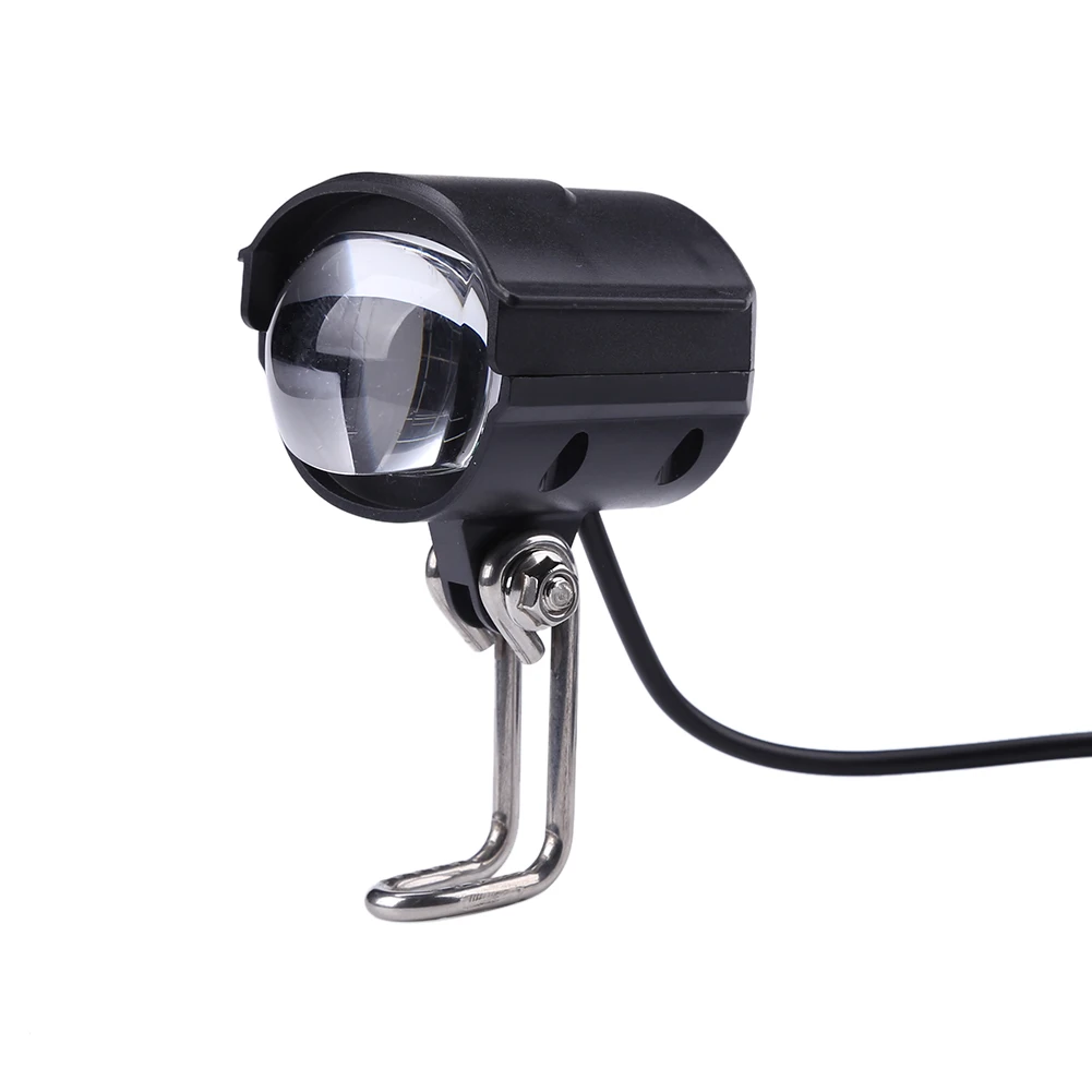 E-bike faro bici elettrica LED luce anteriore e-scooter bicicletta moto 2 in 1 faro a tromba impermeabile 36V-60V