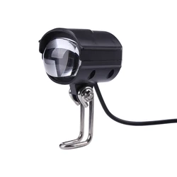 E-bike faro bici elettrica LED luce anteriore e-scooter bicicletta moto 2 in 1 faro a tromba impermeabile 36V-60V