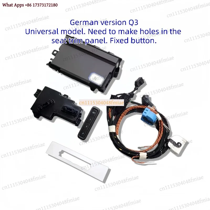 k3 Memory Seat Function Upgrade For Audi A3 S3 8V 8Y Q3 F3
