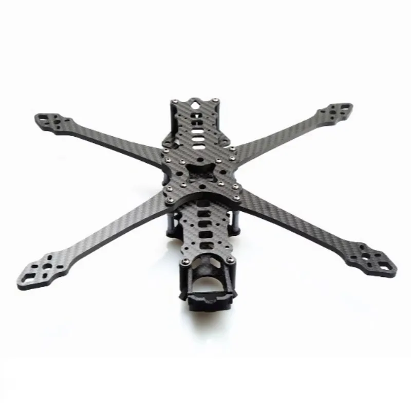 

2PCS DF-7 inch/8 inch four-axis widened crossing machine carbon fiber frameFPV aerial auction racing drone model aircraft voyage