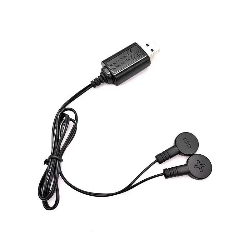 1Pc Magnetic Lithium Battery Charger Universal USB Battery Charging Cable 3.7V 4.2V USB Magnetic Charger