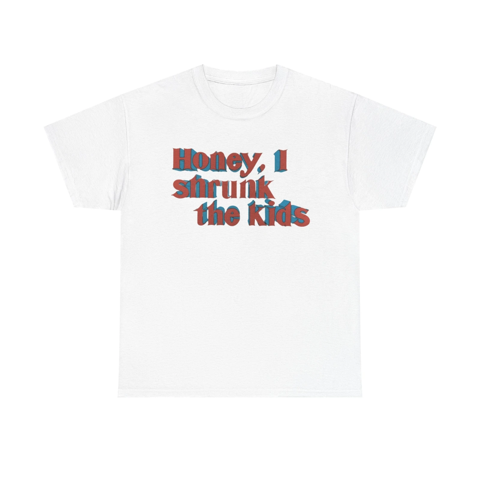 

Honey I Shrunk The Kids T Shirt Vintage Movie Graphic Unisex Heavy Cotton Tee