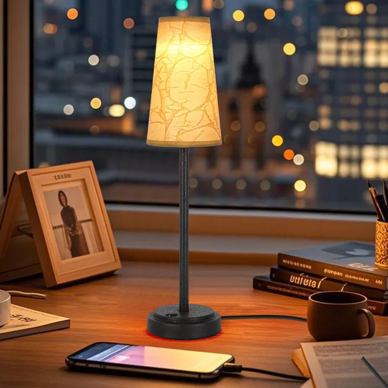 الرجعية لمبة مكتب غرفة نوم أباجورة قابل للتعديل درجة حرارة اللون كفاءة عالية وتوفير الطاقة مصباح التخييم في الهواء الطلق