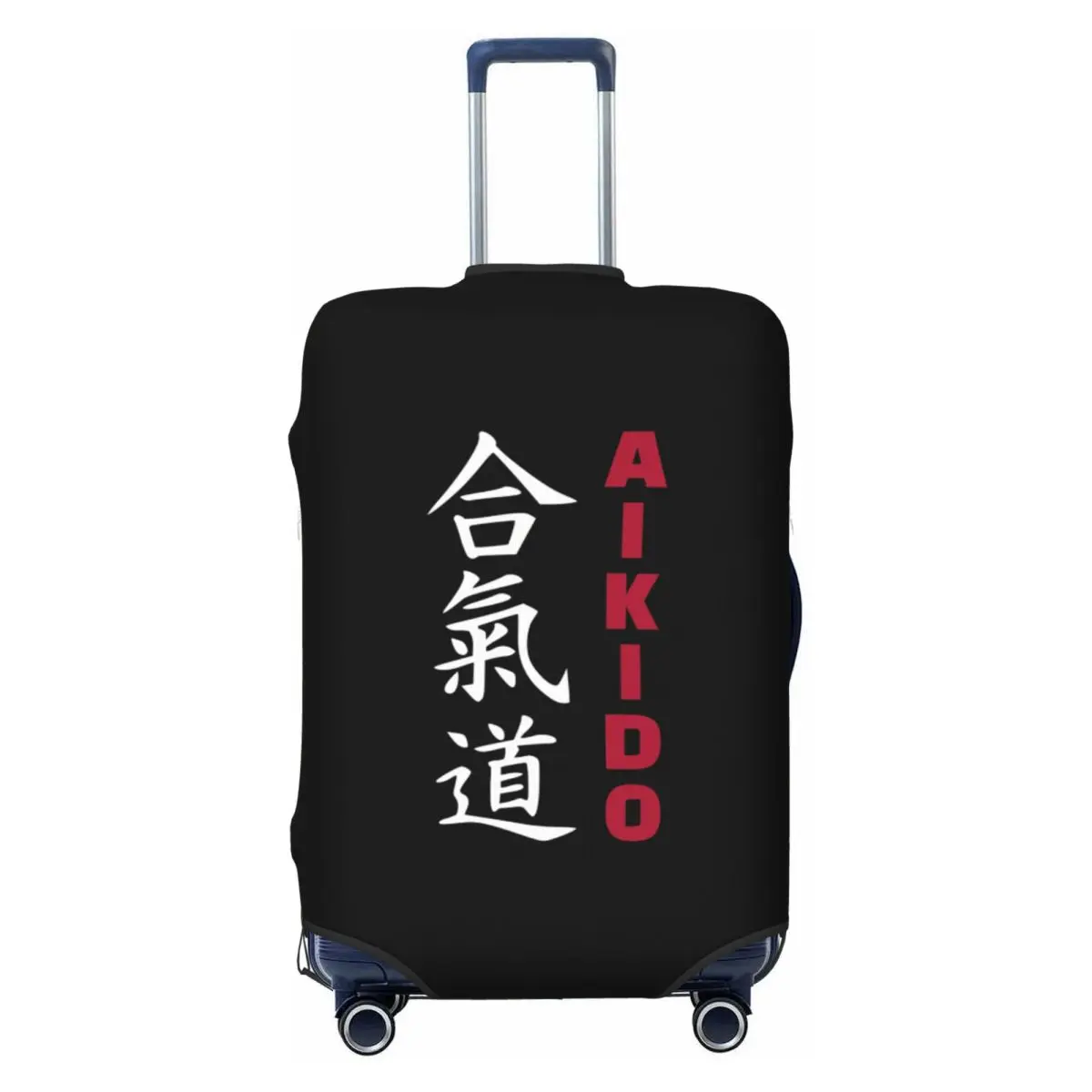 

Пользовательские японские чехлы для багажа Aikido, модные самурайские боевые искусства, дорожные чехлы для чемоданов 18-32 дюймов