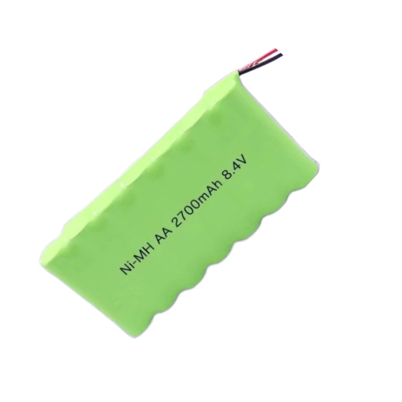 8.4V 2700mah High Capacity NI-MH AA Rechargeable Battery Pack for RC Toys Car Tanks Trains Robot Boat Gun Tools Parts Aa Battery