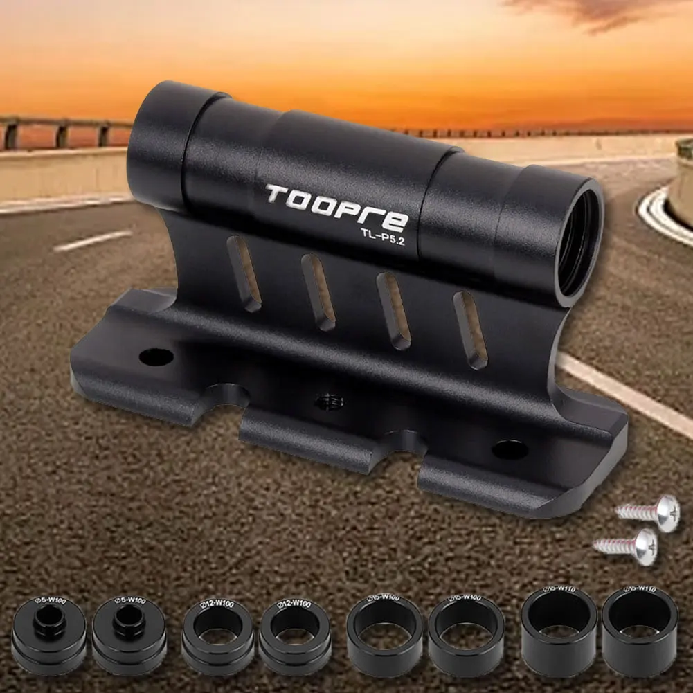 Aluminum Alloy Bike Fork Mount Car Carry Bicycle Fixed Front Fork Bracket Bike Block Fork Mount for Truck/Trailer/Bikes Racks