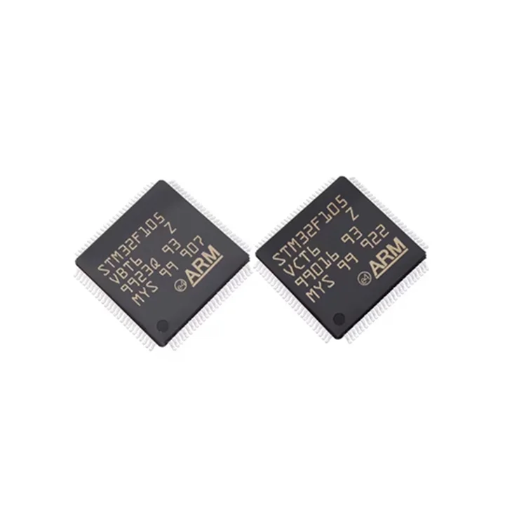 Electronic components STM32F105VBT6 microcontroller monolithic integrated circuit original stock