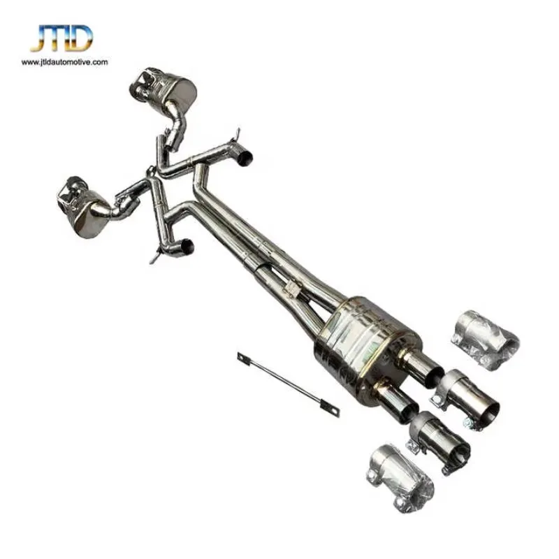 JTLD Prestaties 304SS Rvs Turbo Catback Uitlaat Voor Porsche Panamera 3.6 4.8 970.1 2014-2016 3.0L