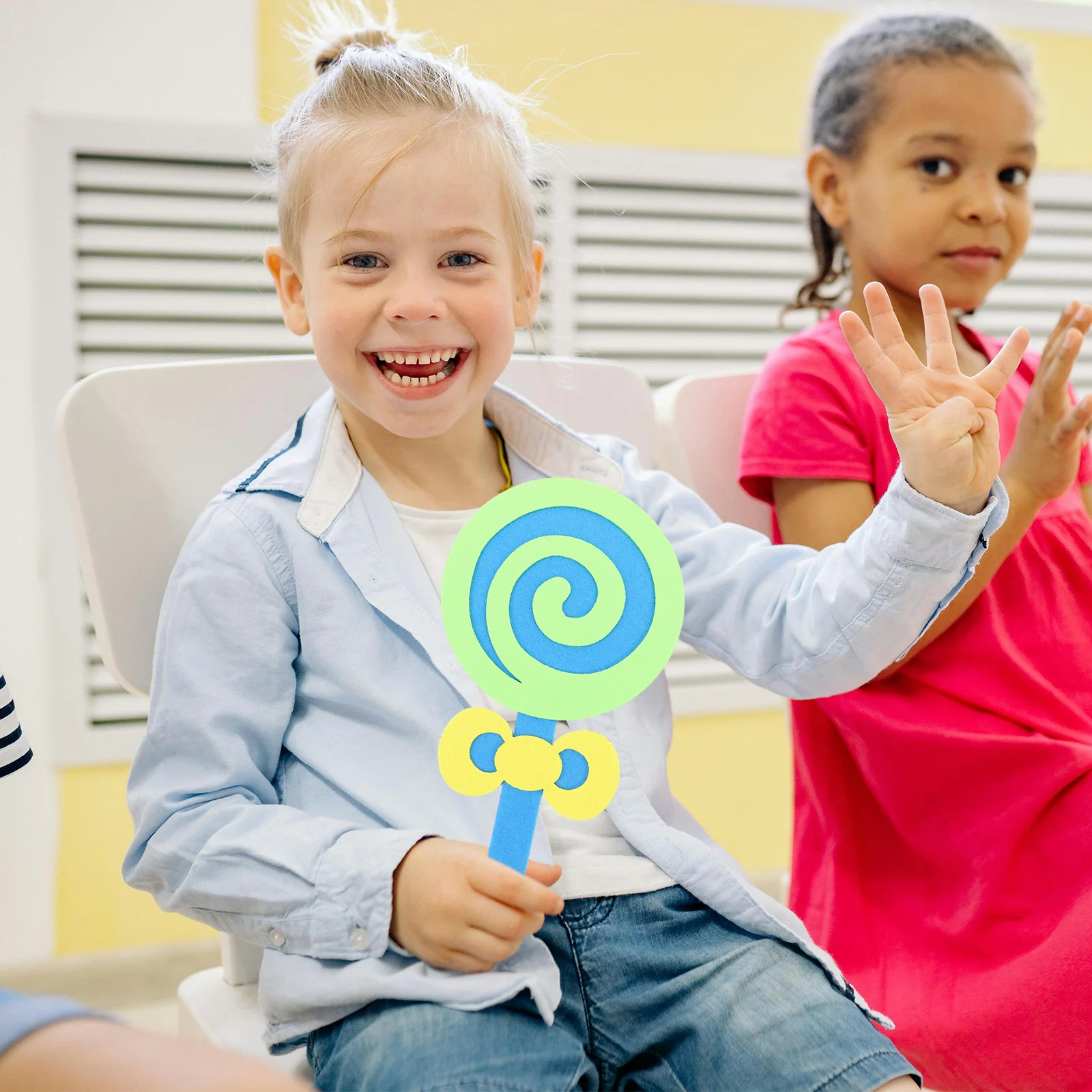 

Dance Performance Props Lollipop 18cm Simulation Candy Photo Props Shower Wedding Party Decoration Supplies