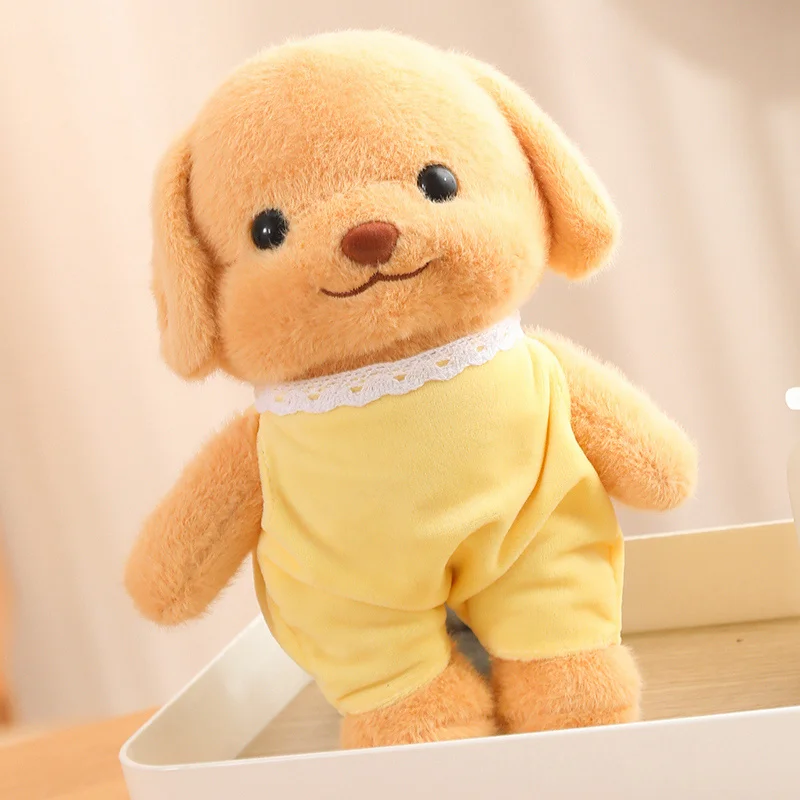 Zu Kawaii poodle กระเป๋าเป้สะพายหลังสุนัขตุ๊กตาการ์ตูนที่นิยมน้อยสุนัข plushies ของเล่นนุ่มสวมใส่ชุดนอนสุนัขตุ๊กตา tas anak perempuan