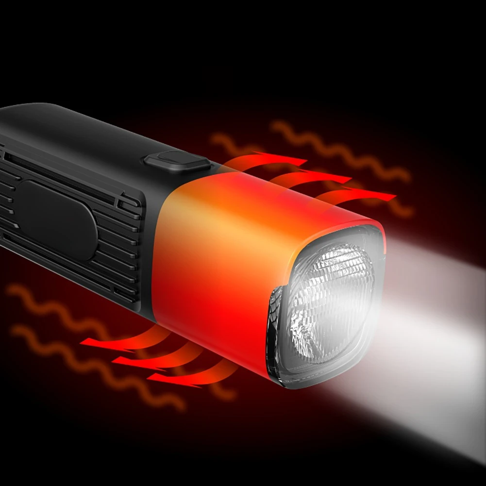 

Bike Headlight Type-C Charging 6 Lighting Modes IPX6 Waterproof Rating 400/600/800 Brightness Bike Accessories Flashlight