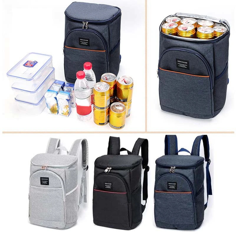 25L Suitable Picnic Cooler Backpack Thicken Waterproof Large Thermo Bag Refrigerator Fresh Keeping Thermal Insulated Bag