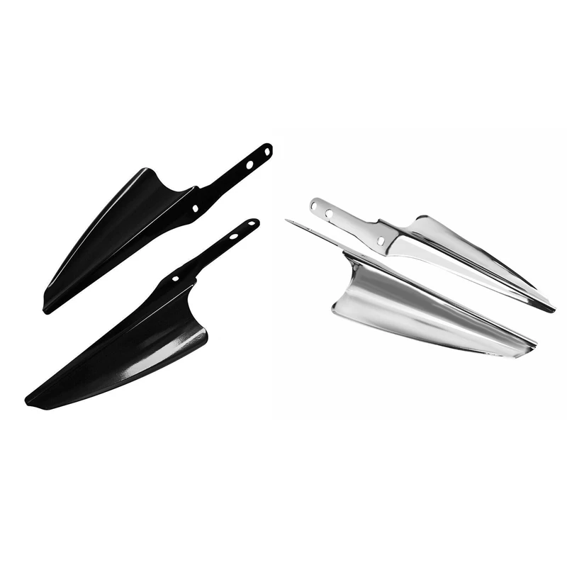 

1 Pair Front Fork Wind Deflector For -Electra Glide 1995-2019 Mount Motorcycle Windshield Fork Covers