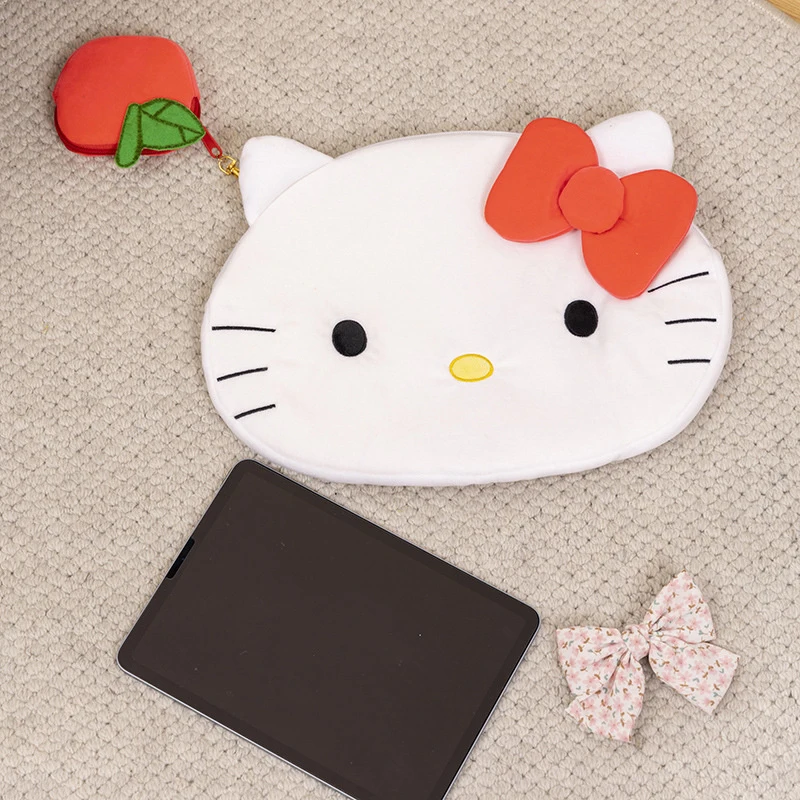 

Сумка для планшета Hellokitty Kuromi, сумка для ноутбука, защита для планшета, Противоударная сумка для хранения мелодии для Macpro Ipad 13,3 дюйма