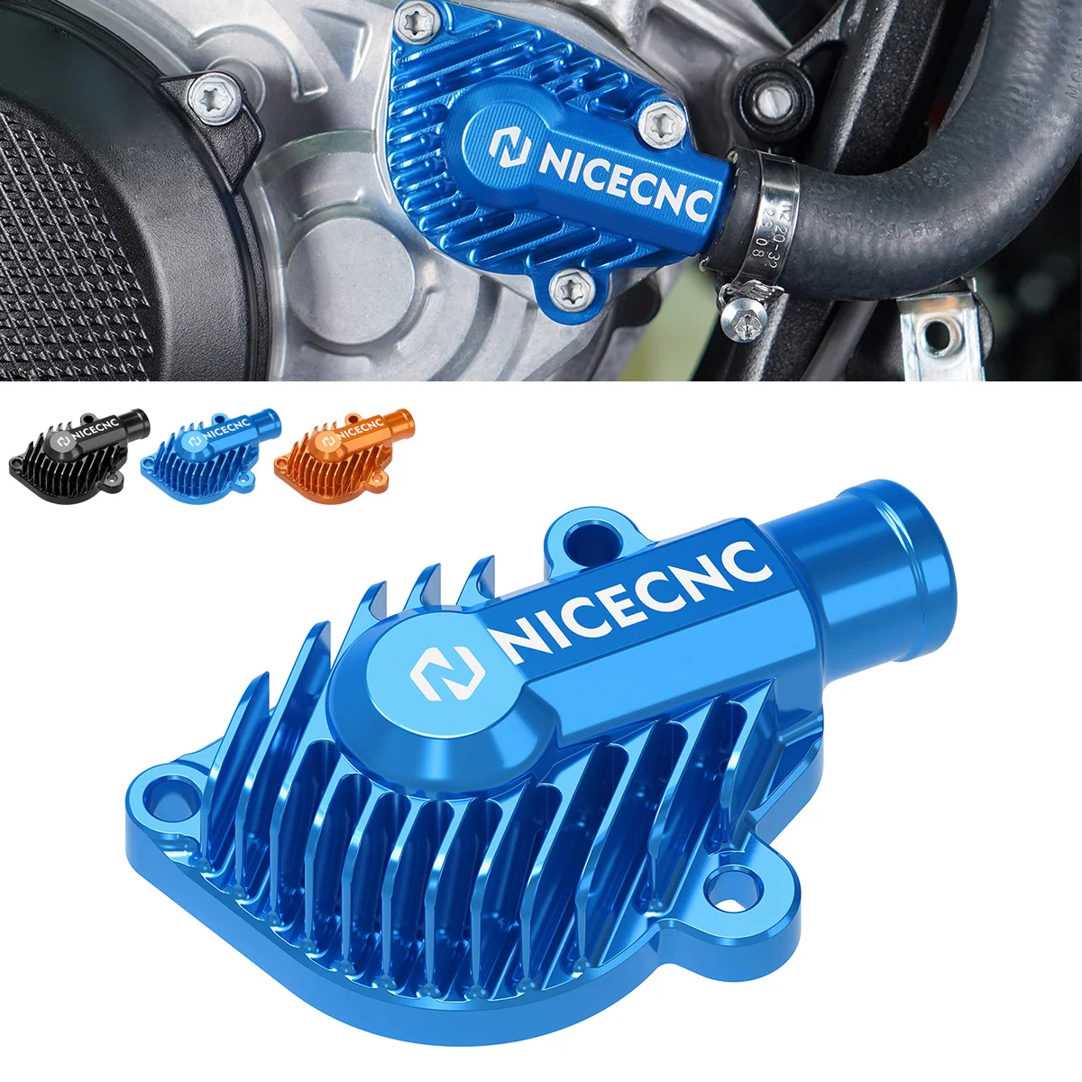 

Крышка водяного насоса мотоцикла NICECNC для 2025 2024 Husqvarna TE 300 TE 250 TE 150 TX 300 TX 250 TC 125 TC 250 TC 300 2023