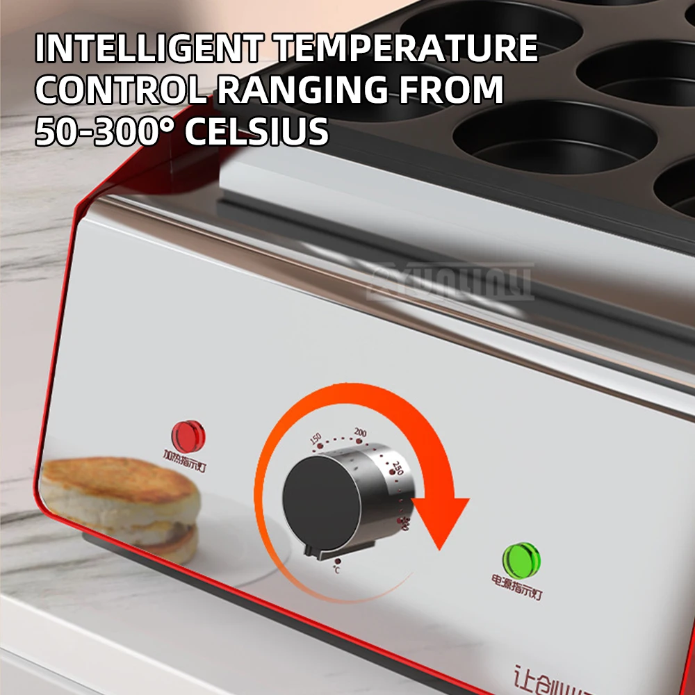 machine-a-crepes-commerciale-electrique-a-9-trous-pour-hamburger-aux-œufs-machine-a-crepes-aux-haricots-rouges