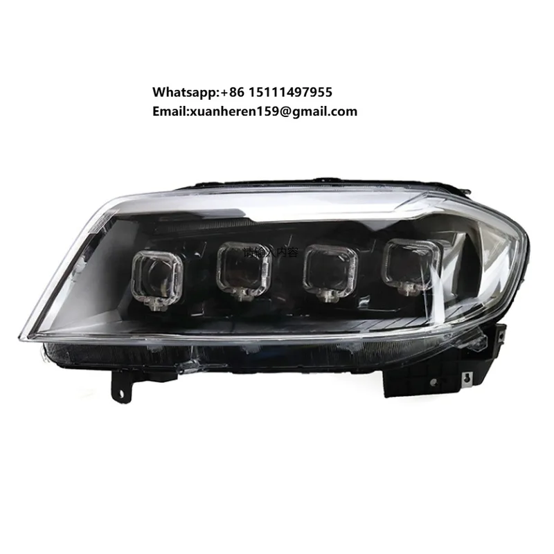 

Suitable for Haval H6 Headlight Assembly Modification - Bugatti-Style LED Daytime Running Light LED Lens Headlight Assembly