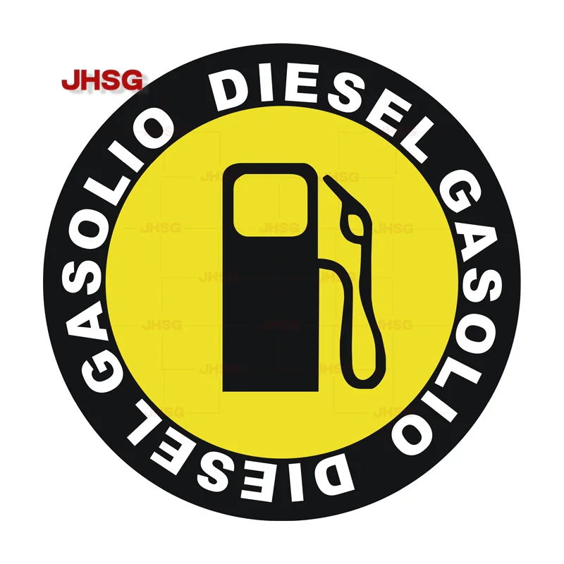 

Diesel Oil Tank Decals Rear Window Stickers on Motorcycle Exterior Parts Car Products, Accessories PVC
