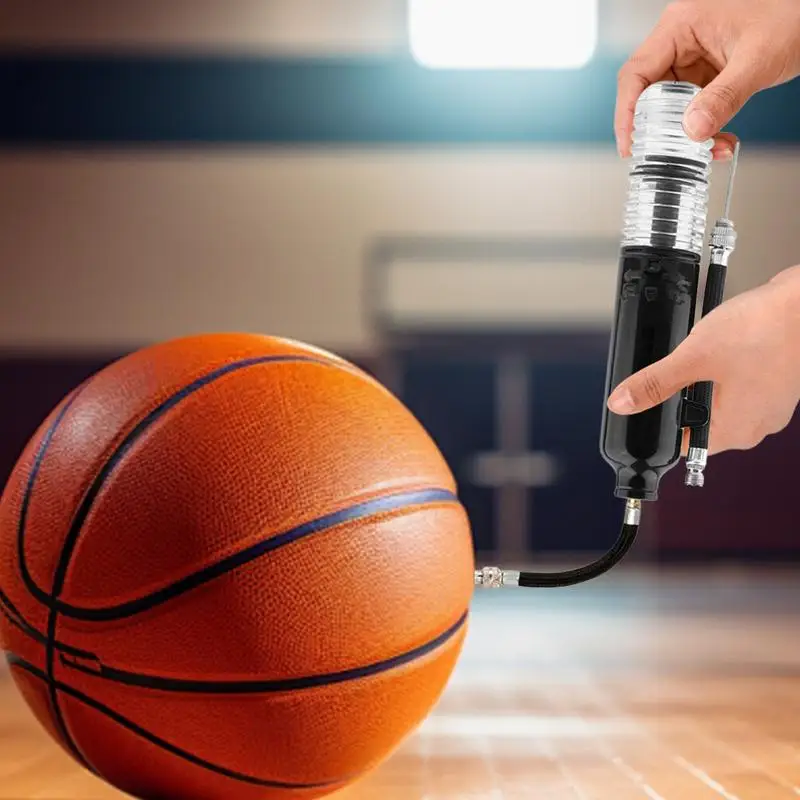 Portable Ball Air Pump High Pressure Small Hand Pump Manual Air Pump Labor Saving Pump For Basketball Footballs Volleyballs