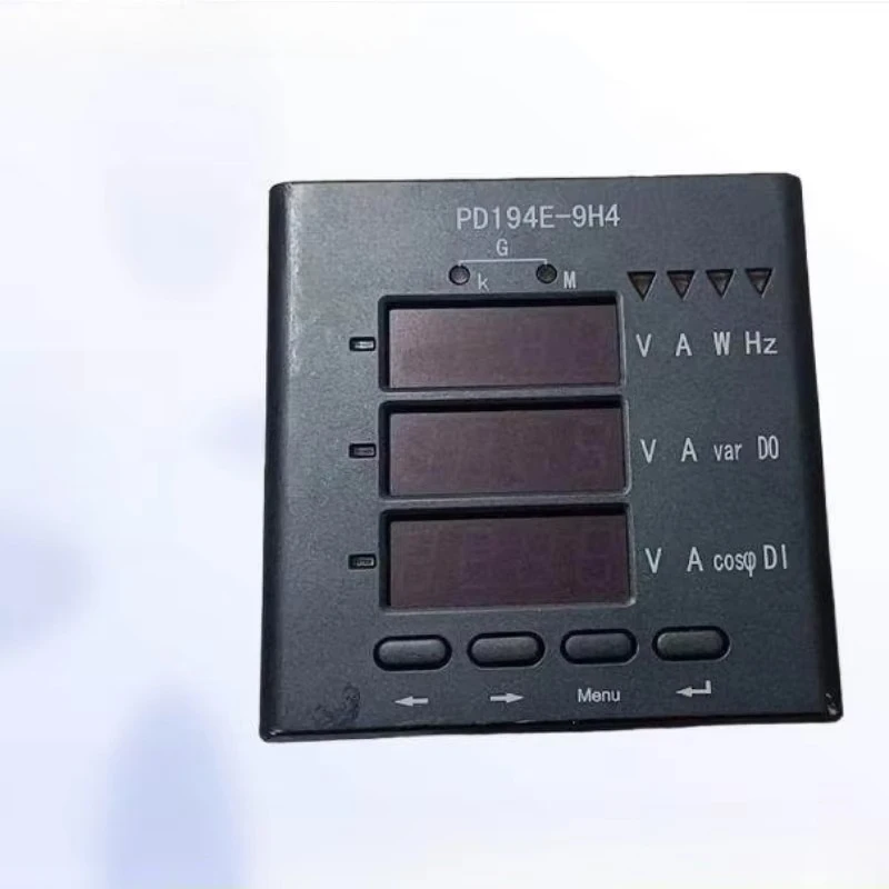 PD194E-9H4 Digital Multifunction Harmonic Power Meter, Panel Mount Electric Parameter Tester with RS485 Communication