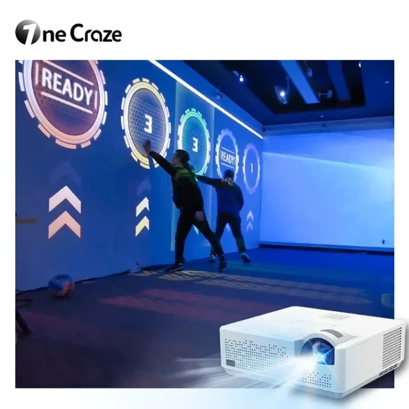 Newly Upgraded Interactive Multiplayer Home Gym Screen Indoor Floor Games Fitness Sports Entertainment Projector Wall