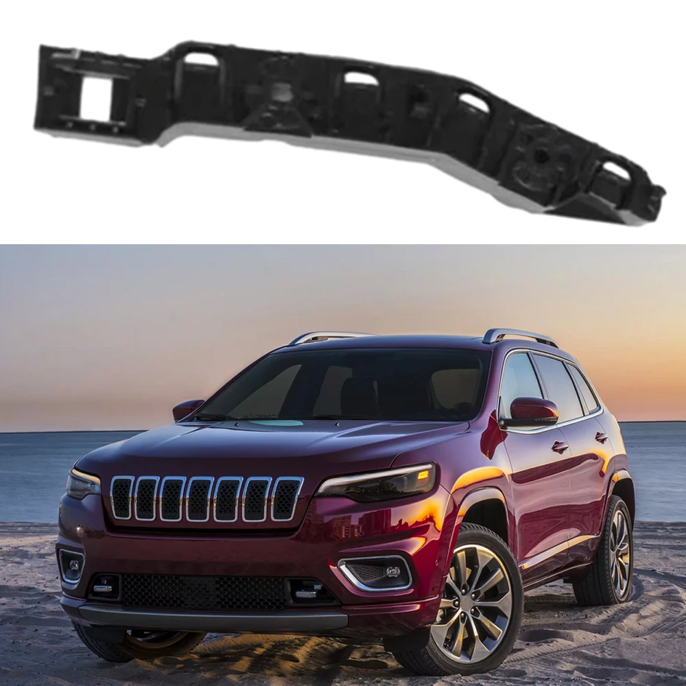 

Left/Right Front Bumper Bracket Guide Support Holder for Jeep Cherokee 2019 2020 2021 2022