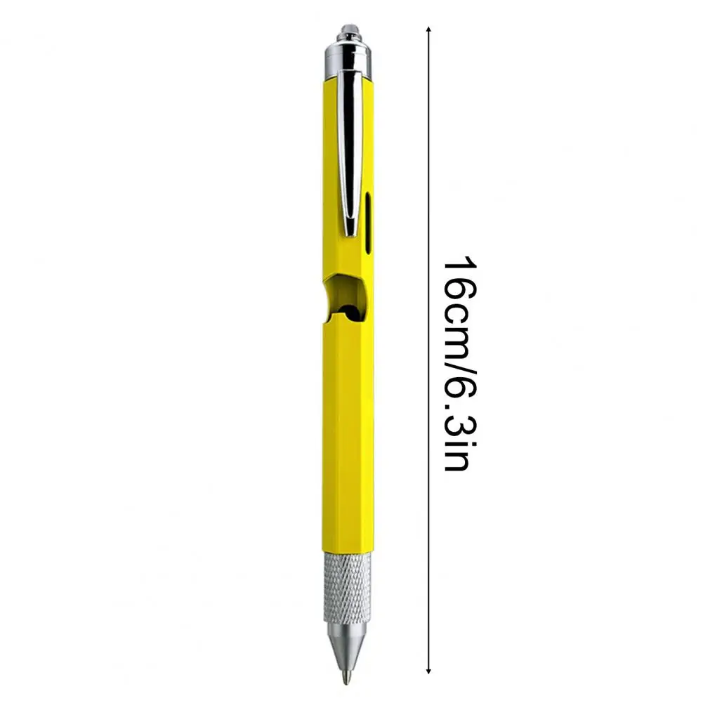 

16 см мультитул ручка светодиодный светильник с плоской головкой крестообразные отвертки линейка уровня открывалка для бутылок стилус крутые гаджеты для дедушки мужа