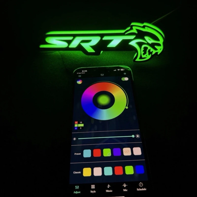 For Dodge Srt Rgbw …