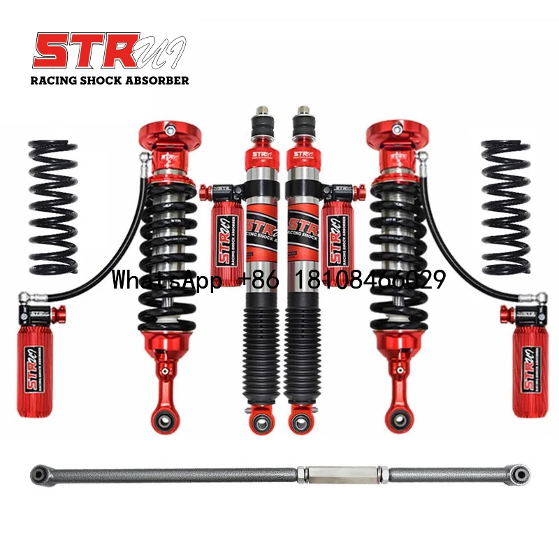 

STR High-performance Nitrogen Gas Charged Adjustable Shock Absorber Coil Spring 2 Inch Lift Kit For Tundra