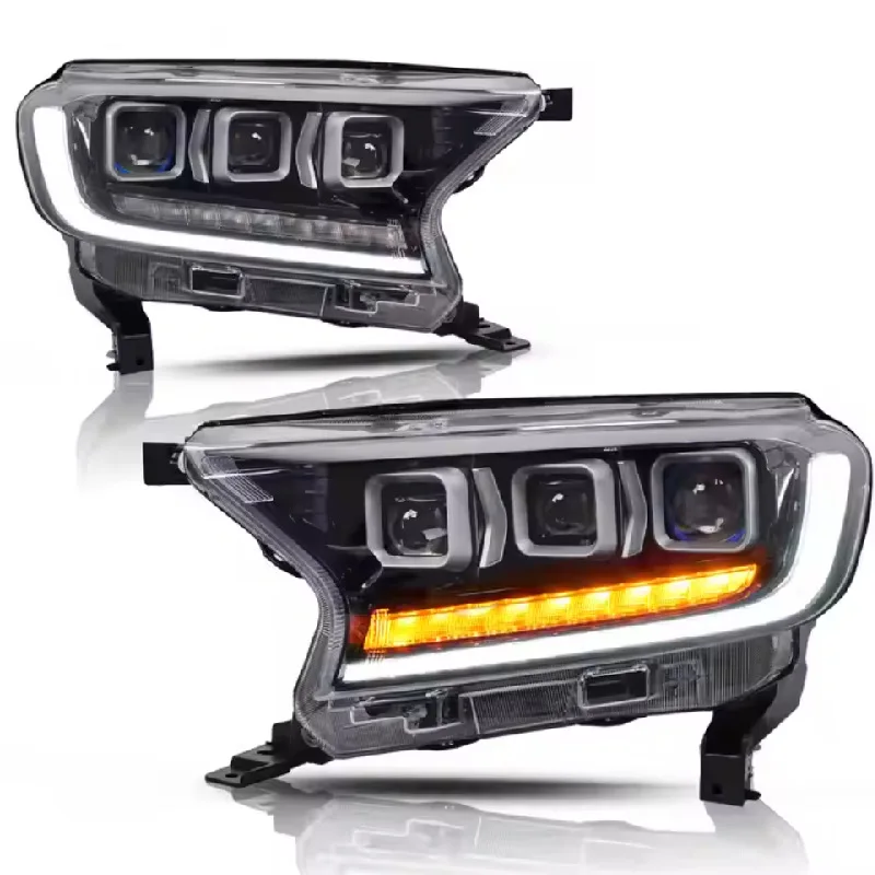 

Suitable for 2015-2012 Ranger T7 T8 LED headlights Raptor headlights Three lens headlights