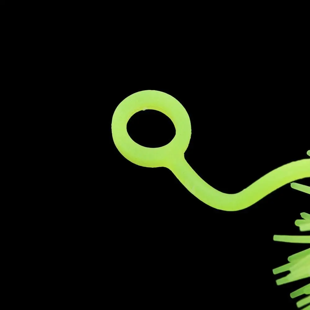 

Squeeze Anti Stress Baby Elastic Color Random LED Light Up Vent Ball Elastic Glow Hair Ball Glowing Hair Flash Ball