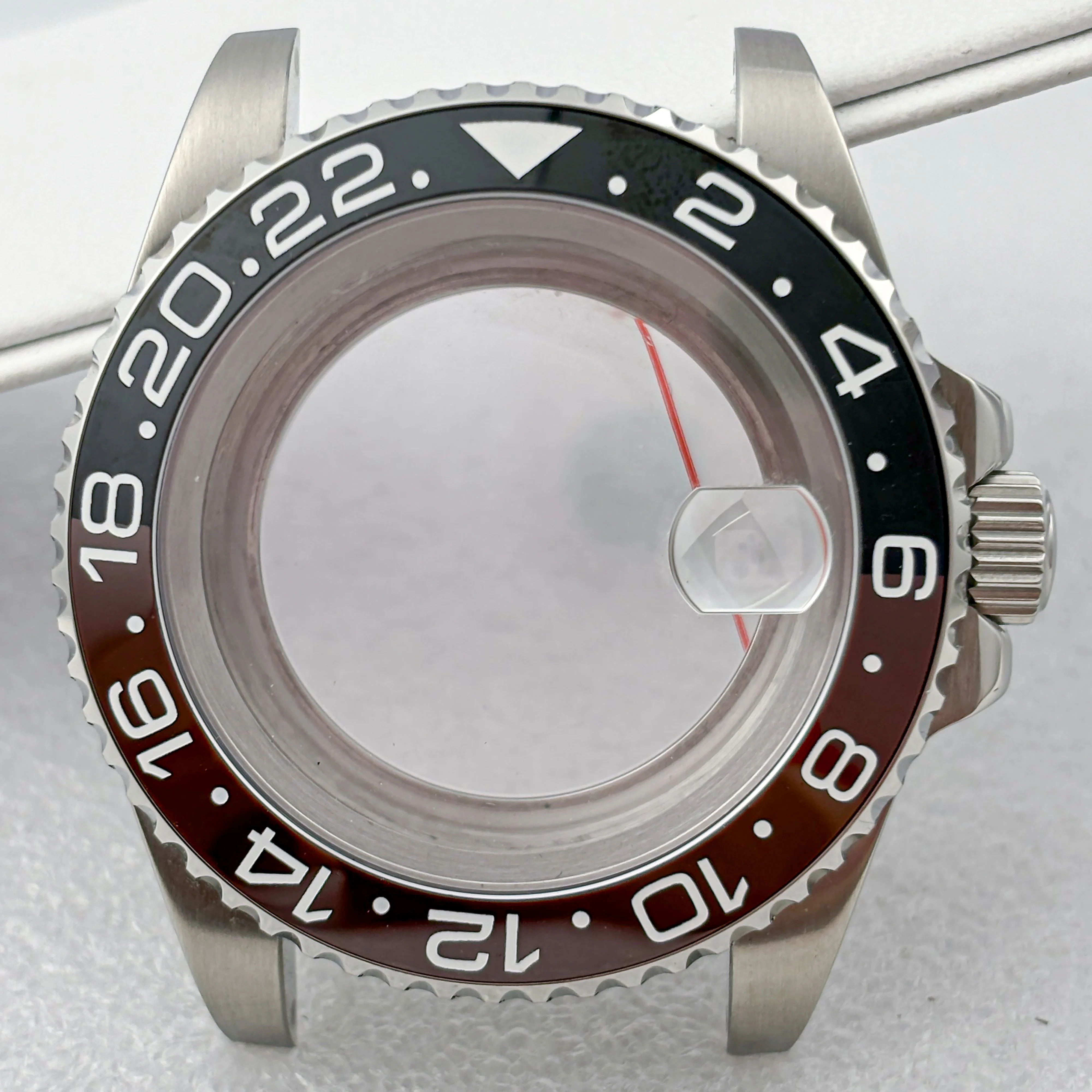

40mm NH35 Case Sapphire Glass for SUB GMT Yacht-master Case for Seiko NH34 NH35 NH36 movement 28.5mm Dial Waterproof 316L Steel