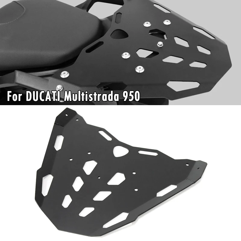 For DUCATI Multistrada 950 1200 1260 15-25 Motorcycle Rear Luggage Rack Cargo Holder Top Box Carrier Shelf Bracket Accessories