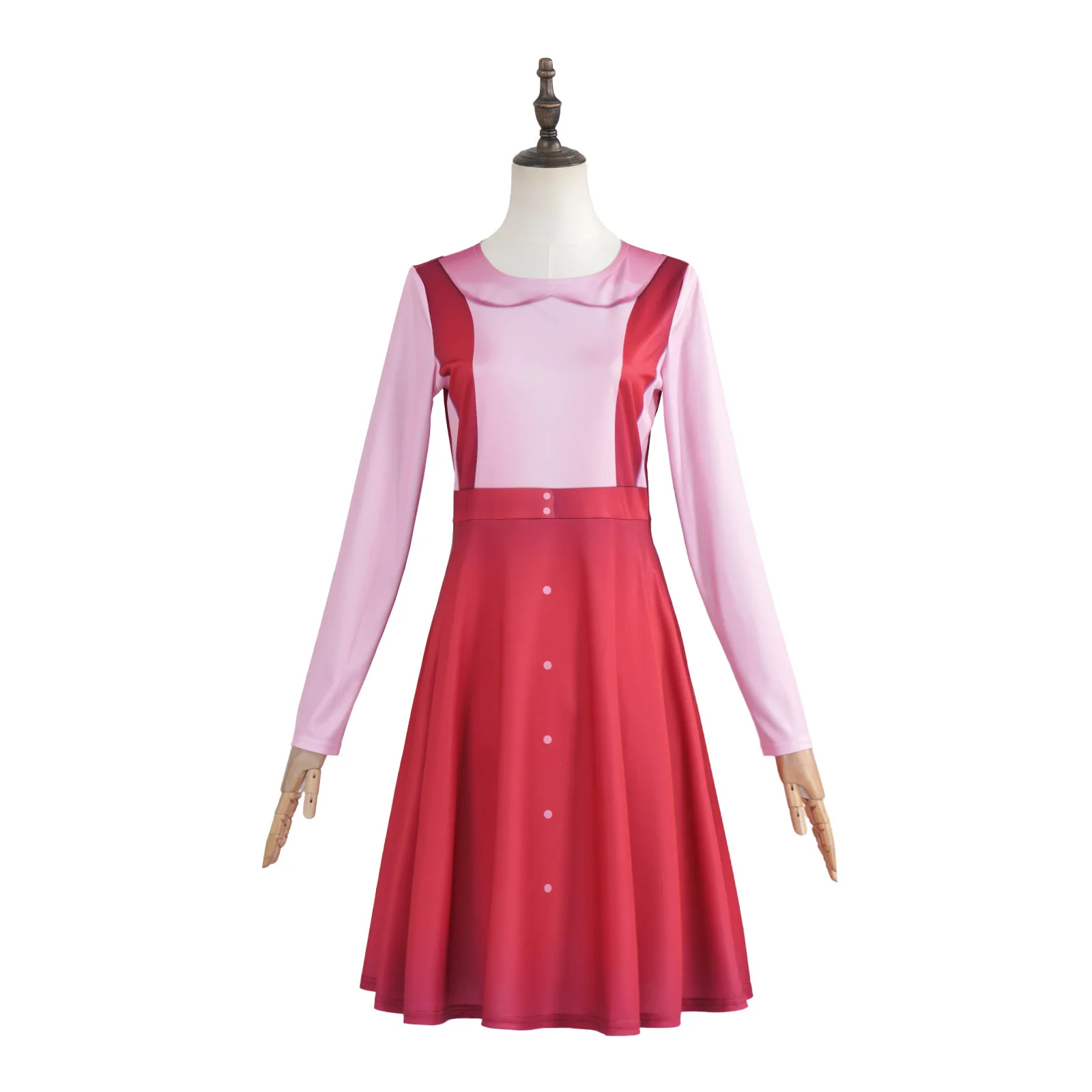

Women's Pink Dress Puppet Set, Film And Television Role Performance Game Cos Clothes, Two-dimensional Source Manufacturer