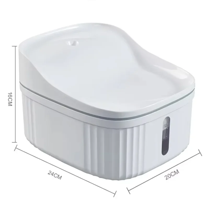 Pop Smart Pet Water Dispenser For Cats And Dogs Automatic Filtration And Recirculation Washable And Travel-friendly