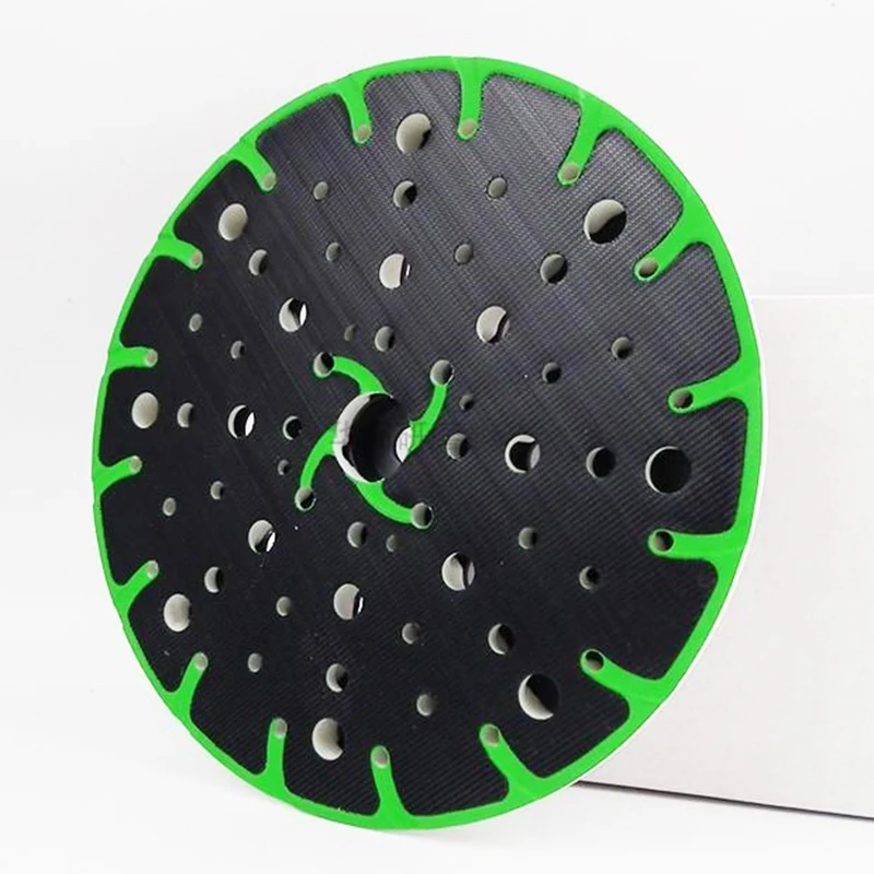 Pad Pengamplas Berpori 150mm 6 inci untuk Mesin Poles Kering, 49 Lubang, Baki Amplas, Disc Poles untuk Festool Dry Mill