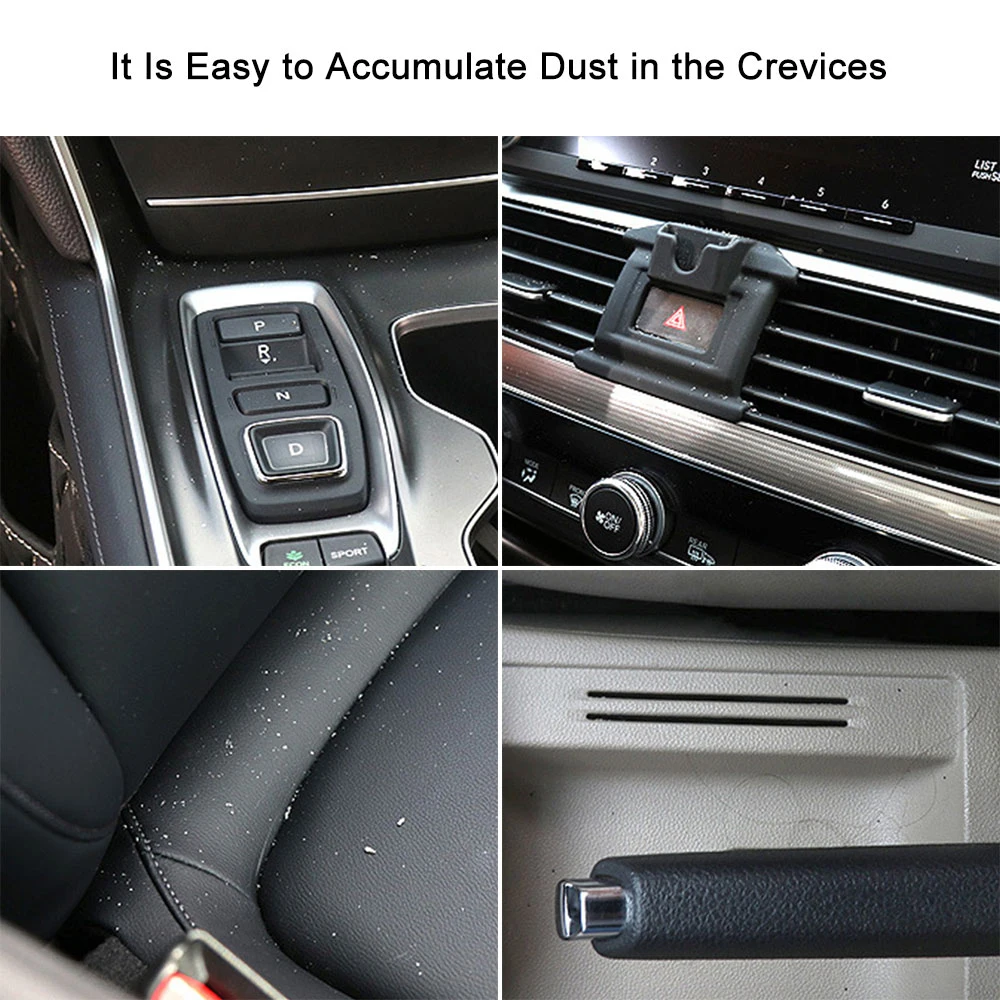 فرشاة تنظيف منفذ فتحة التهوية للسيارات لـ بيجو GT GTline 3008 308 T9 208 508 2008 قابض 5008 207 206 408 108 4008 ملحقات #5