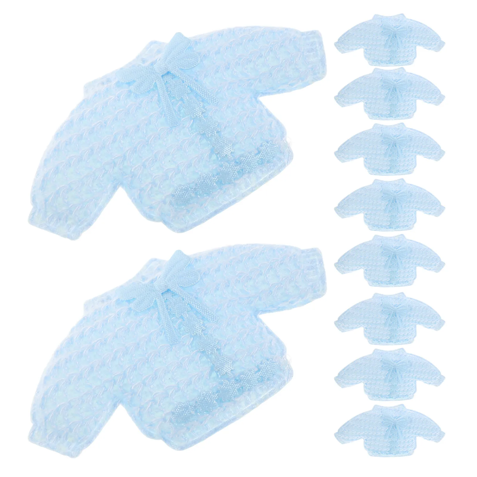 12Pcs Shower Stickers Cute Baby Clothes Decals DIY Party Supplies Scrapbook Envelope Seals Boy Girl Decorations