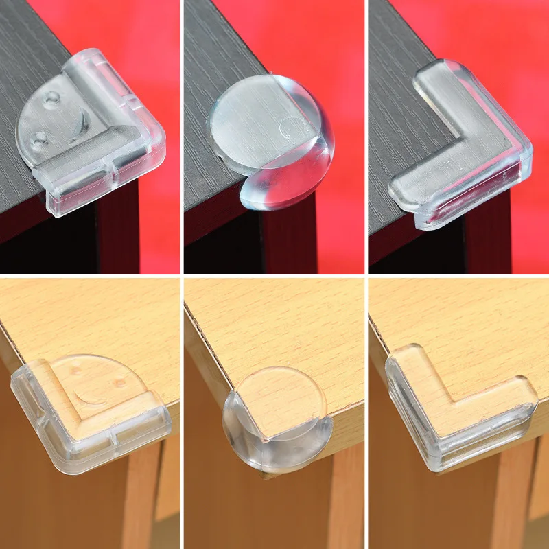Transparent anti-collision corner table corner protector glass corner furniture silicone corner protective cover anti-collision